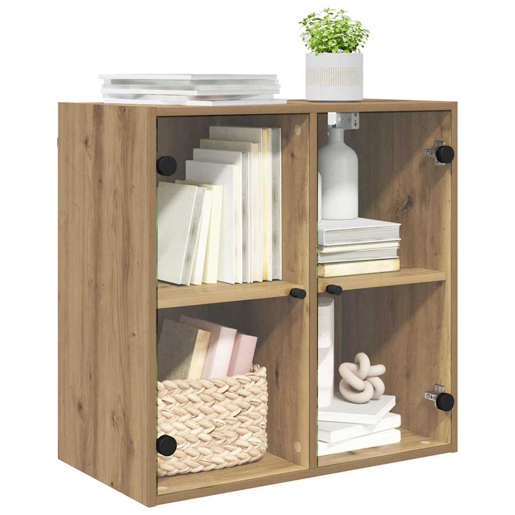 vidaXL Szafka ścienna Dąb rzemieślniczy 68 x 37 x 68,5 cm