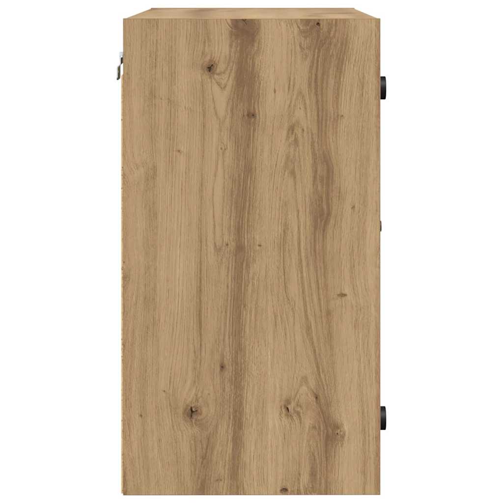 vidaXL Szafka ścienna Dąb rzemieślniczy 68 x 37 x 68,5 cm