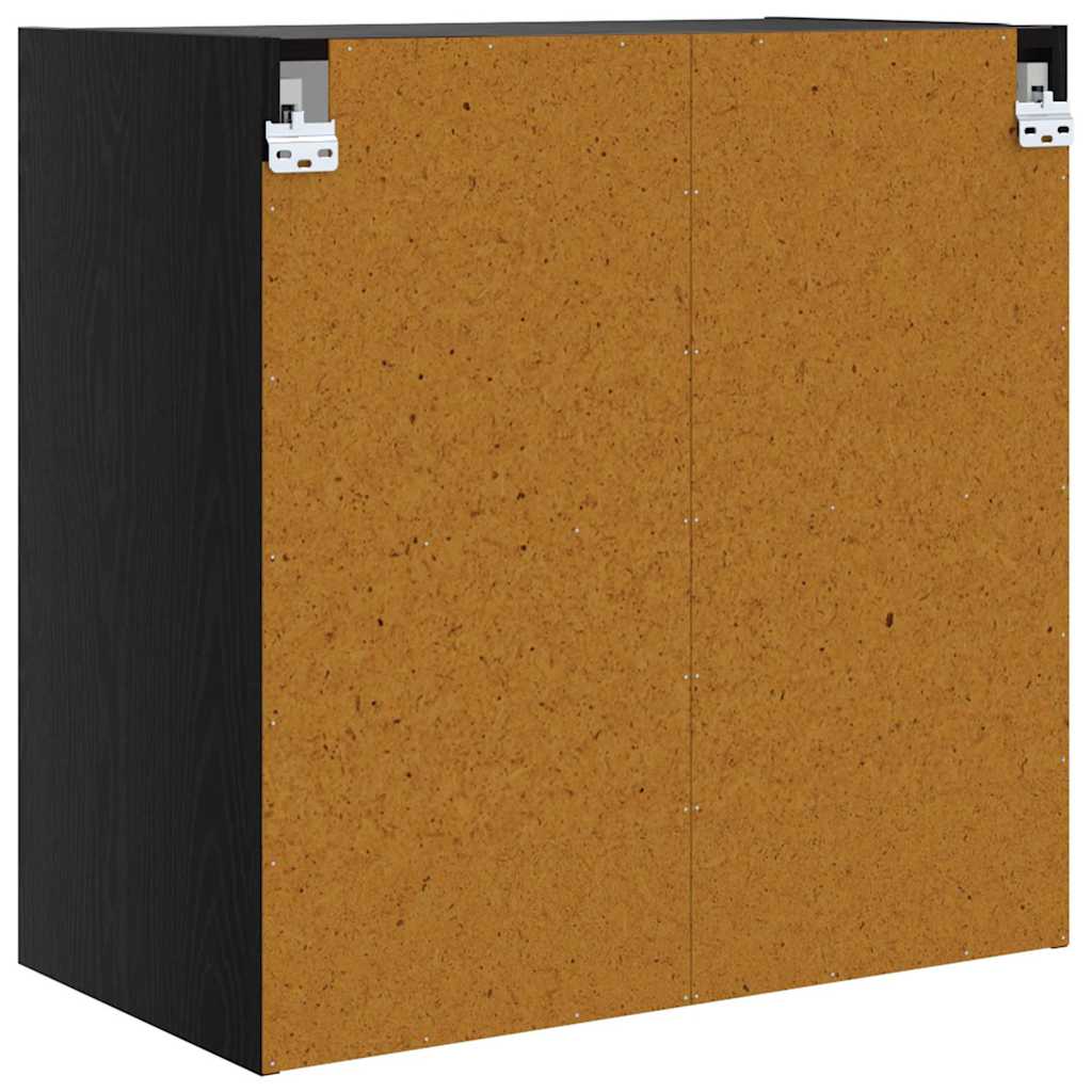 vidaXL Szafka ścienna Czarny Dąb 68 x 37 x 68,5 cm