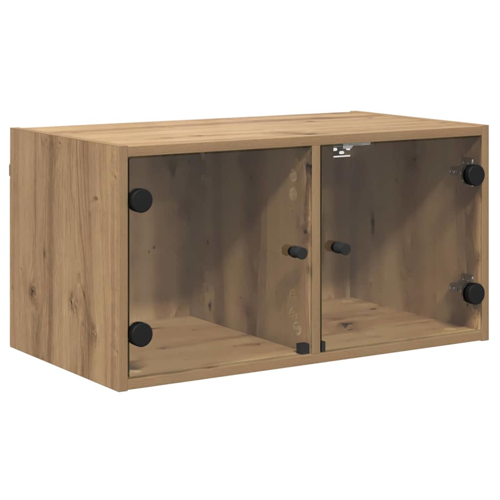 vidaXL Szafka ścienna Dąb rzemieślniczy 68 x 37 x 35 cm