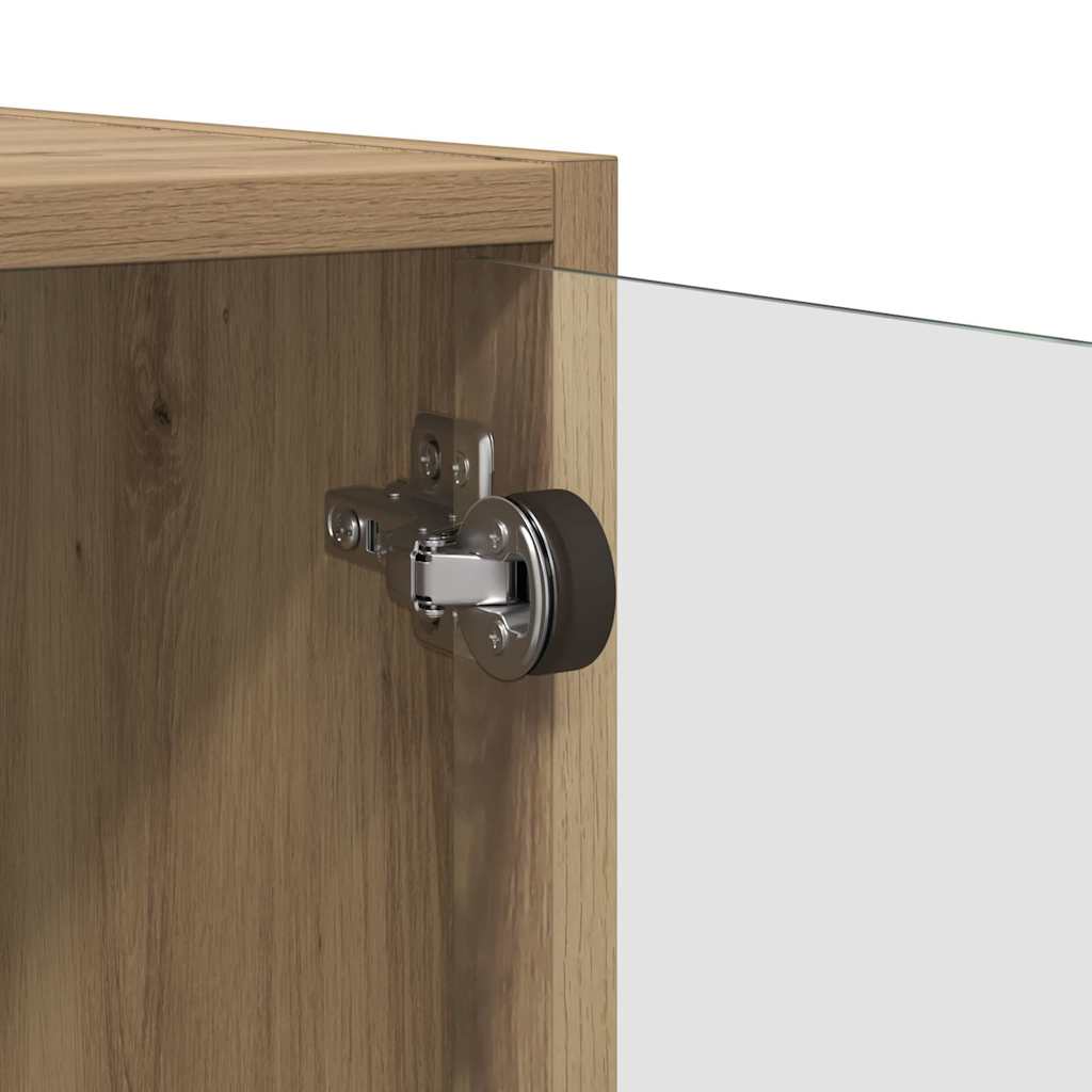 vidaXL Szafki ścienne 2 szt. 68 x 37 x 35 cm Drewno inżynieryjne