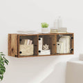 vidaXL Szafka ścienna Stare drewno 102 x 37 x 35 cm