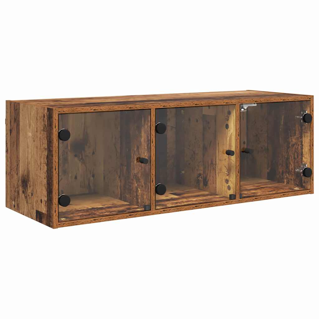 vidaXL Szafka ścienna Stare drewno 102 x 37 x 35 cm