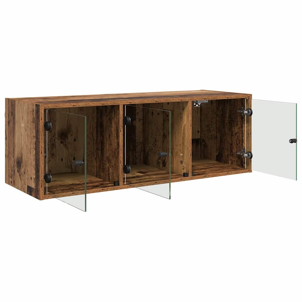 vidaXL Szafka ścienna Stare drewno 102 x 37 x 35 cm