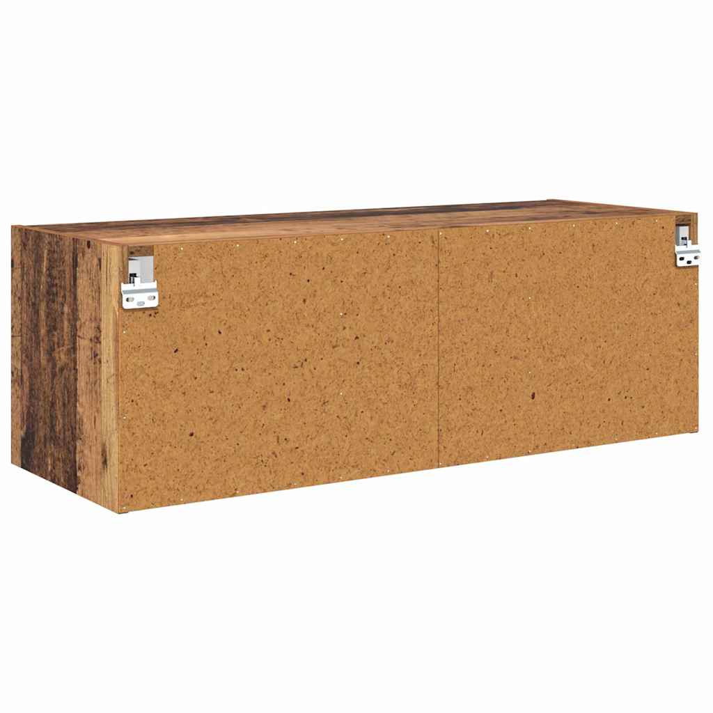 vidaXL Szafka ścienna Stare drewno 102 x 37 x 35 cm
