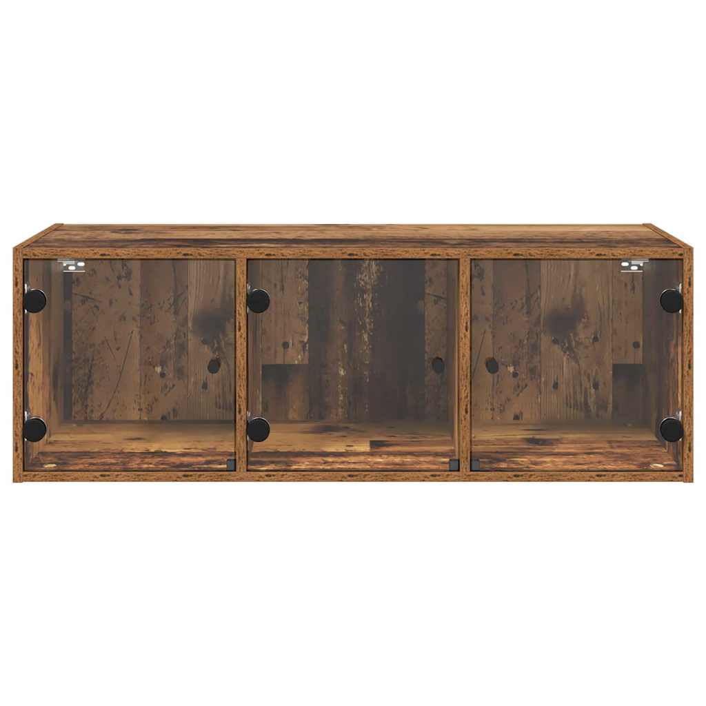 vidaXL Szafka ścienna Stare drewno 102 x 37 x 35 cm