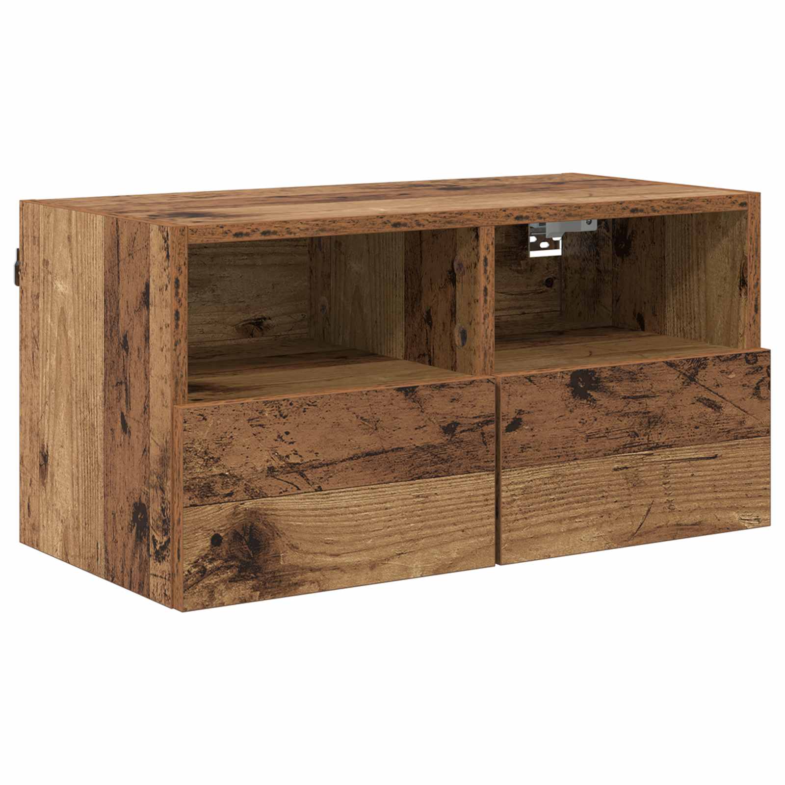 vidaXL Szafka pod telewizor Stare drewno 60 x 30 x 30 cm