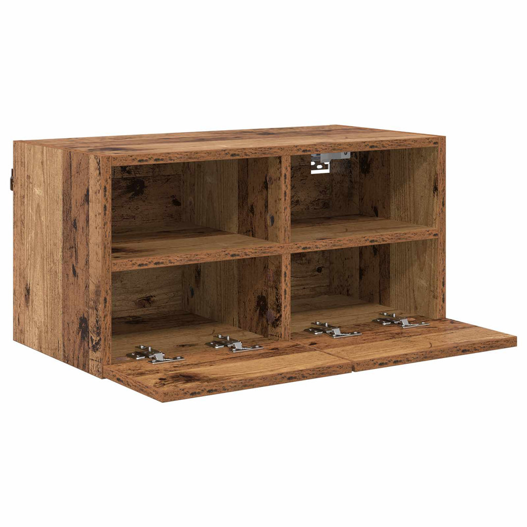 vidaXL Szafki RTV 2 pcs Stare drewno 60 x 30 x 30 cm