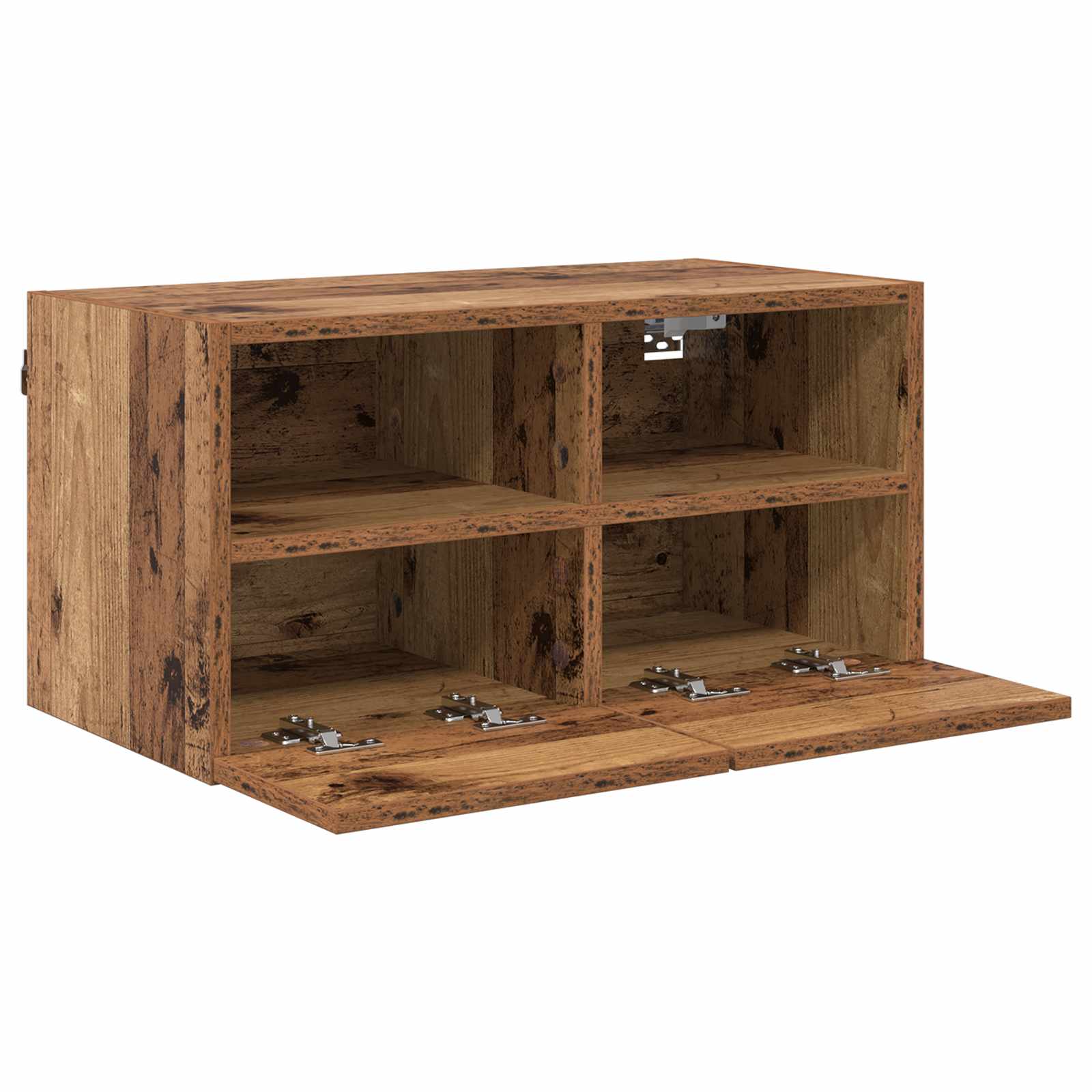vidaXL Szafki RTV 2 pcs Stare drewno 60 x 30 x 30 cm