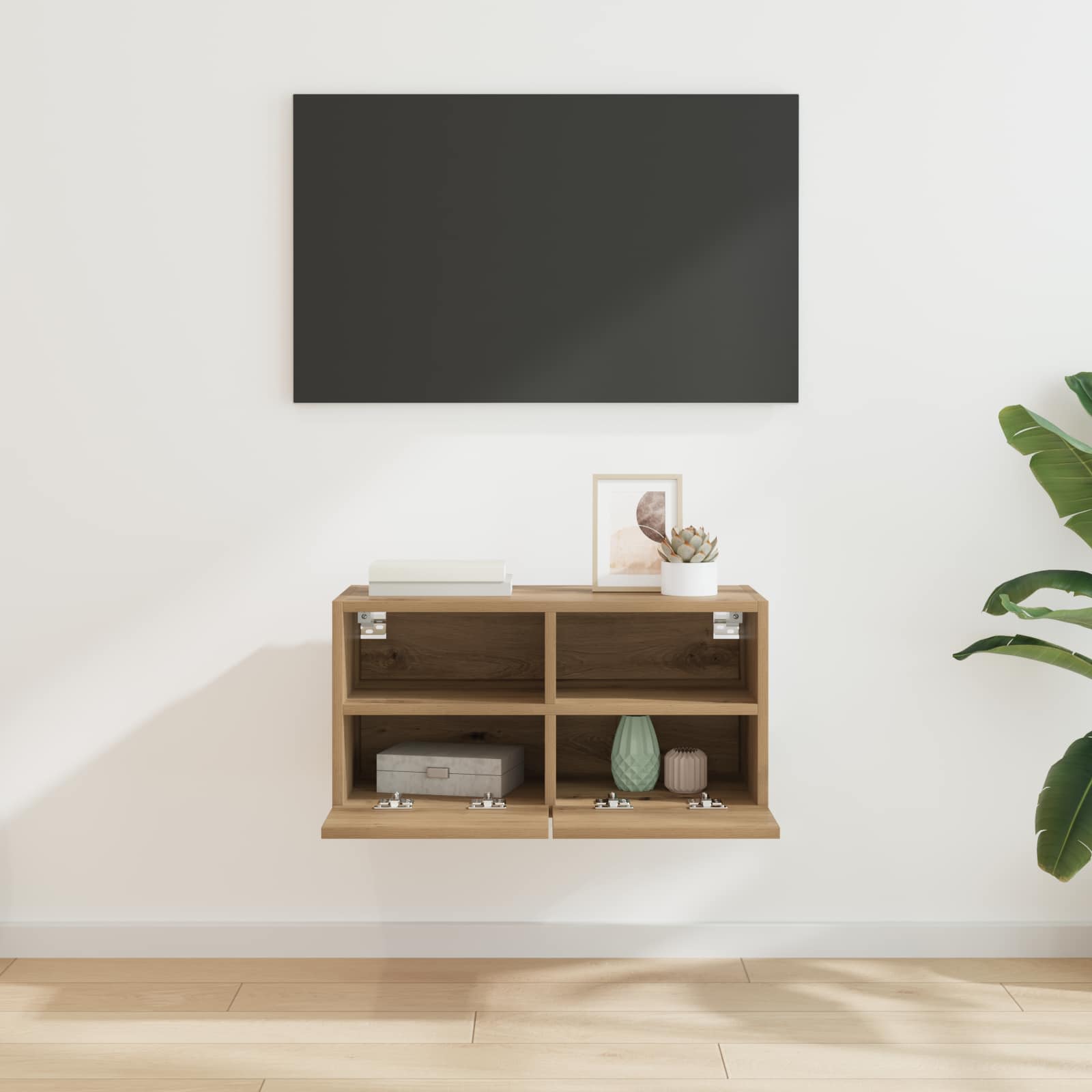 vidaXL Szafka pod telewizor Dąb rzemieślniczy 60 x 30 x 30 cm