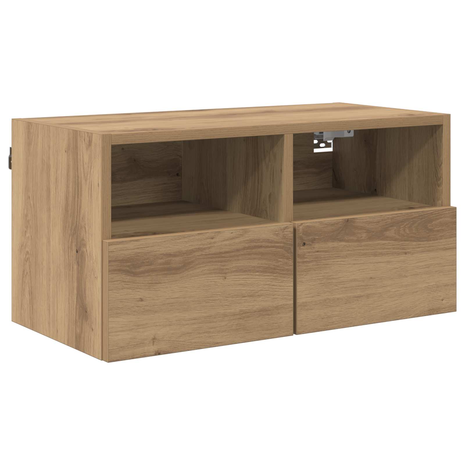 vidaXL Szafki RTV 2 pcs Dąb rzemieślniczy 60 x 30 x 30 cm