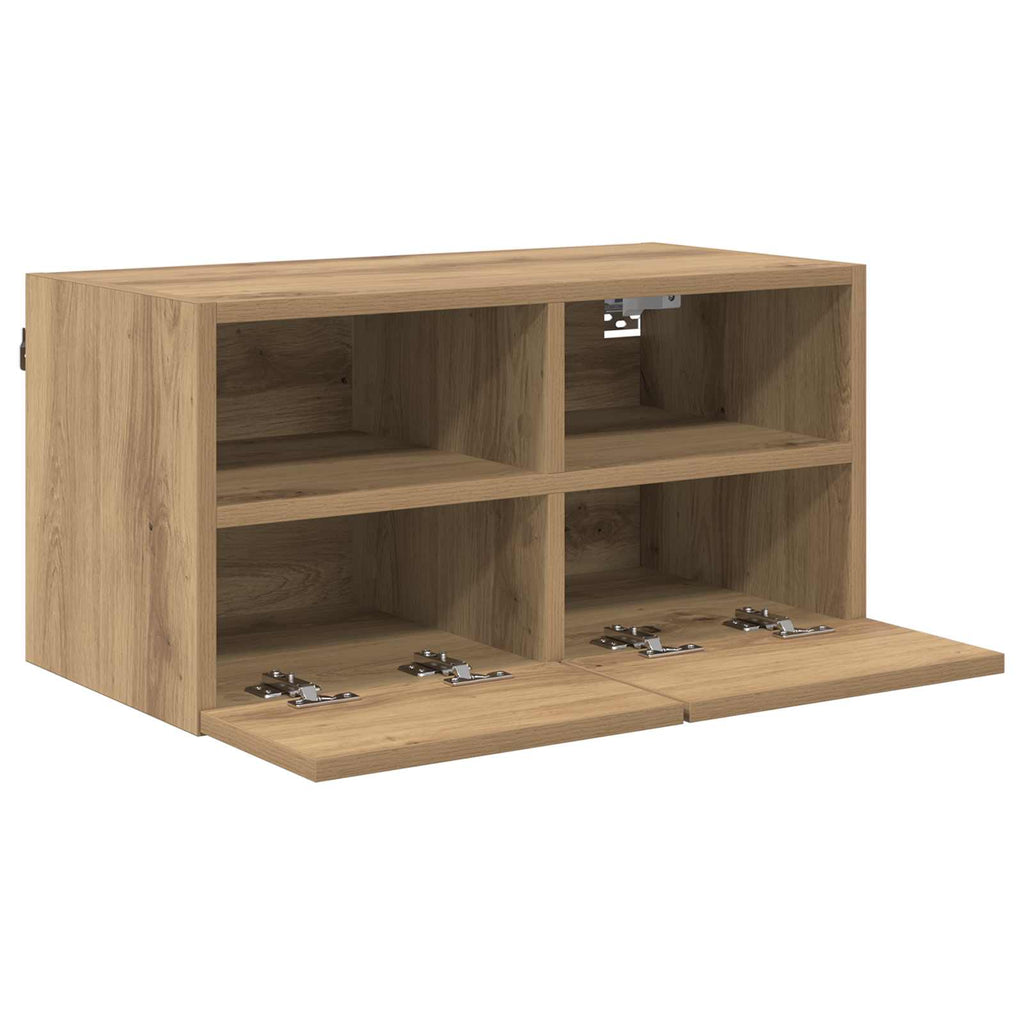 vidaXL Szafki RTV 2 pcs Dąb rzemieślniczy 60 x 30 x 30 cm