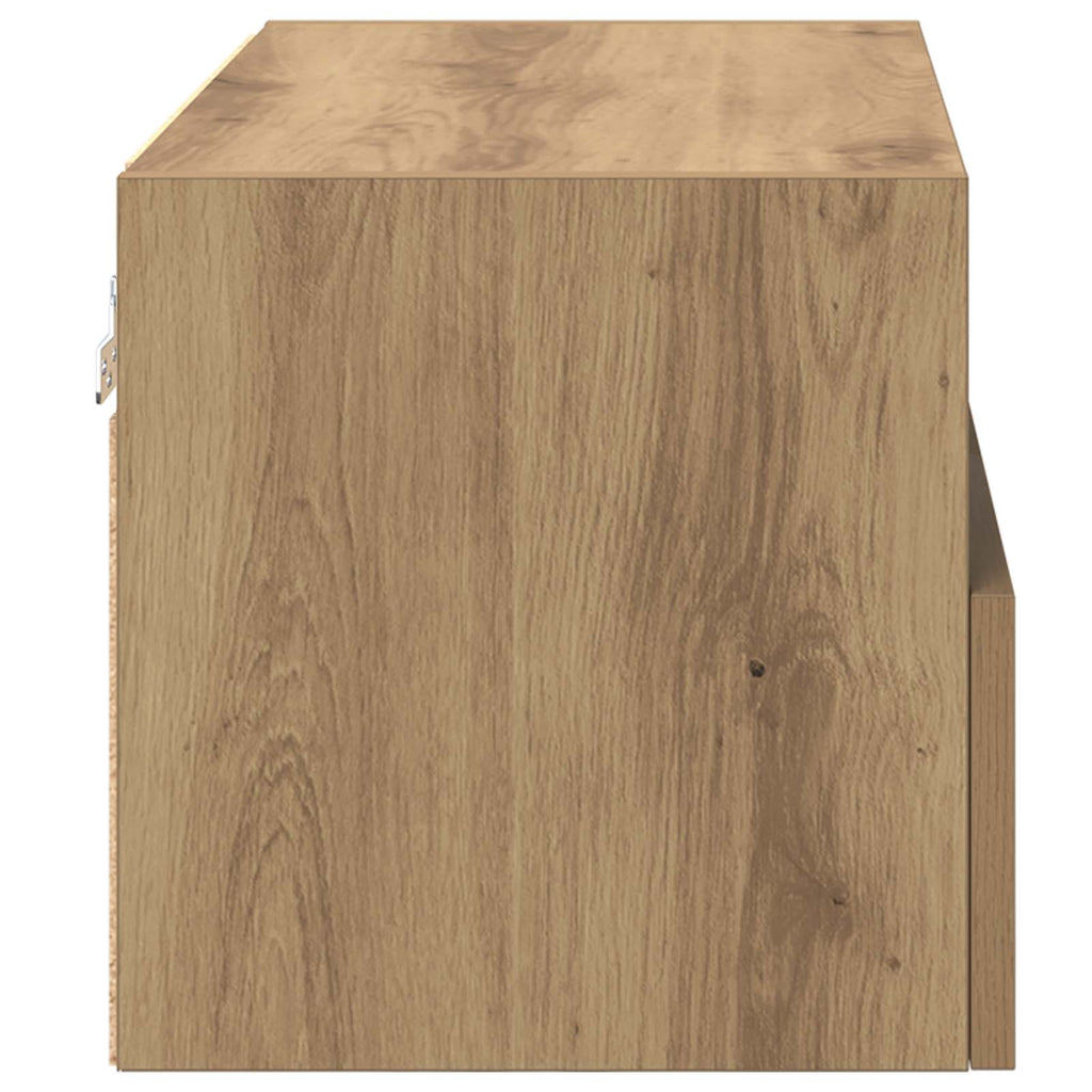 vidaXL Szafki RTV 2 pcs Dąb rzemieślniczy 60 x 30 x 30 cm
