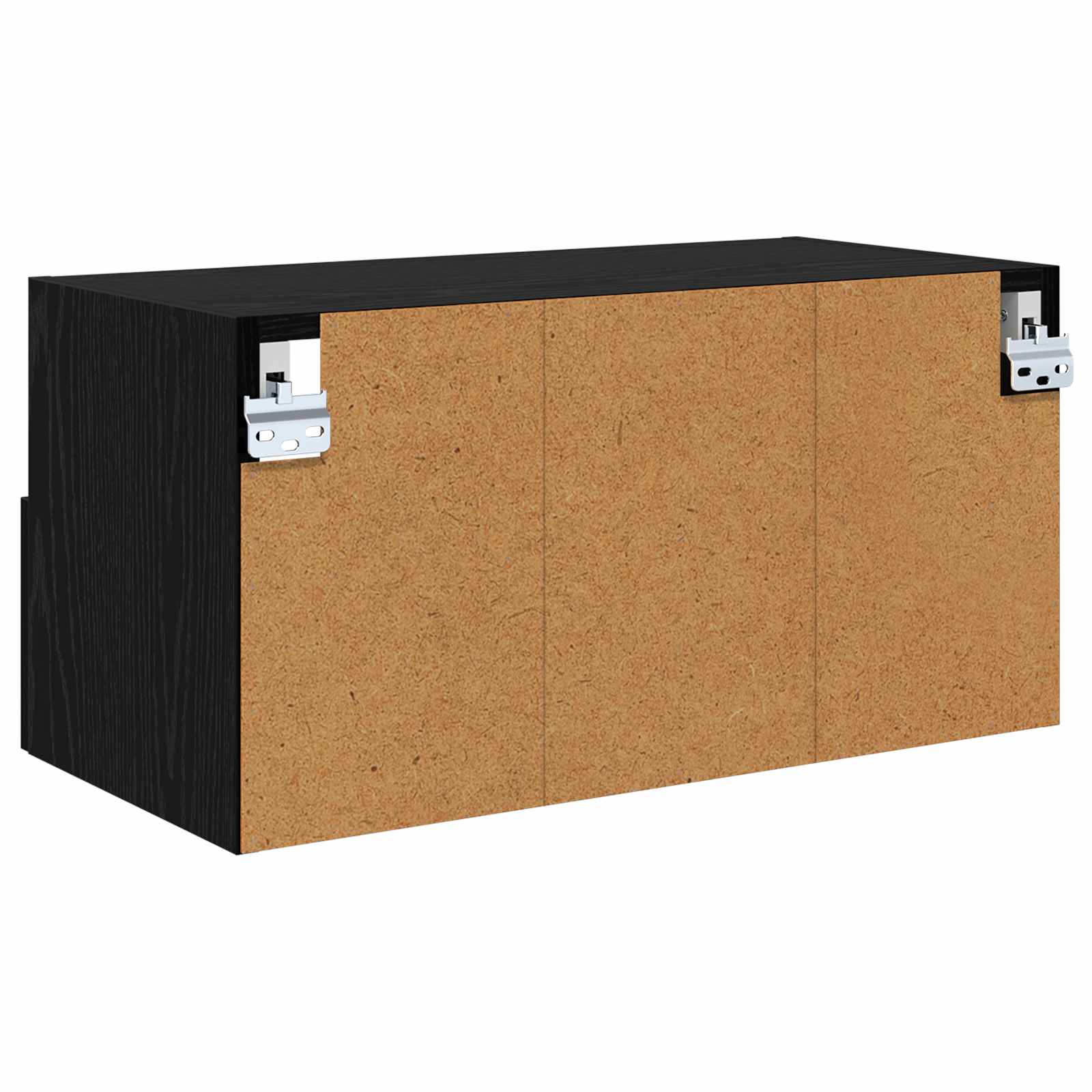 vidaXL Szafka pod telewizor Czarny Dąb 60 x 30 x 30 cm