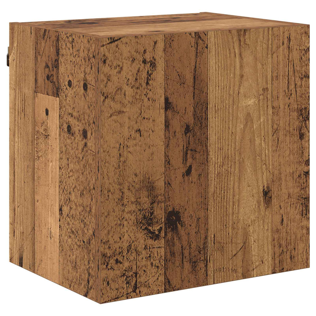 vidaXL Szafka pod telewizor Stare drewno 40,5x30x40cm