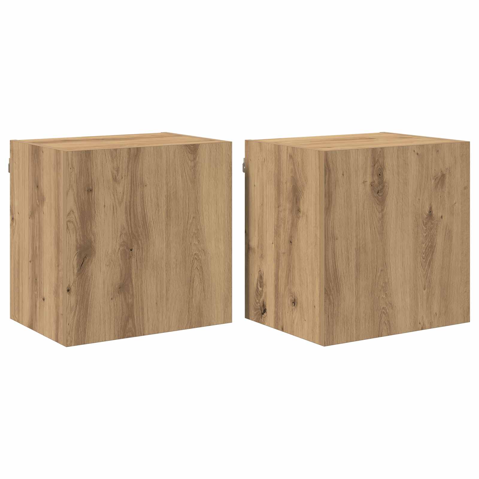 vidaXL Szafki RTV 2 pcs Dąb rzemieślniczy 40,5x30x40cm