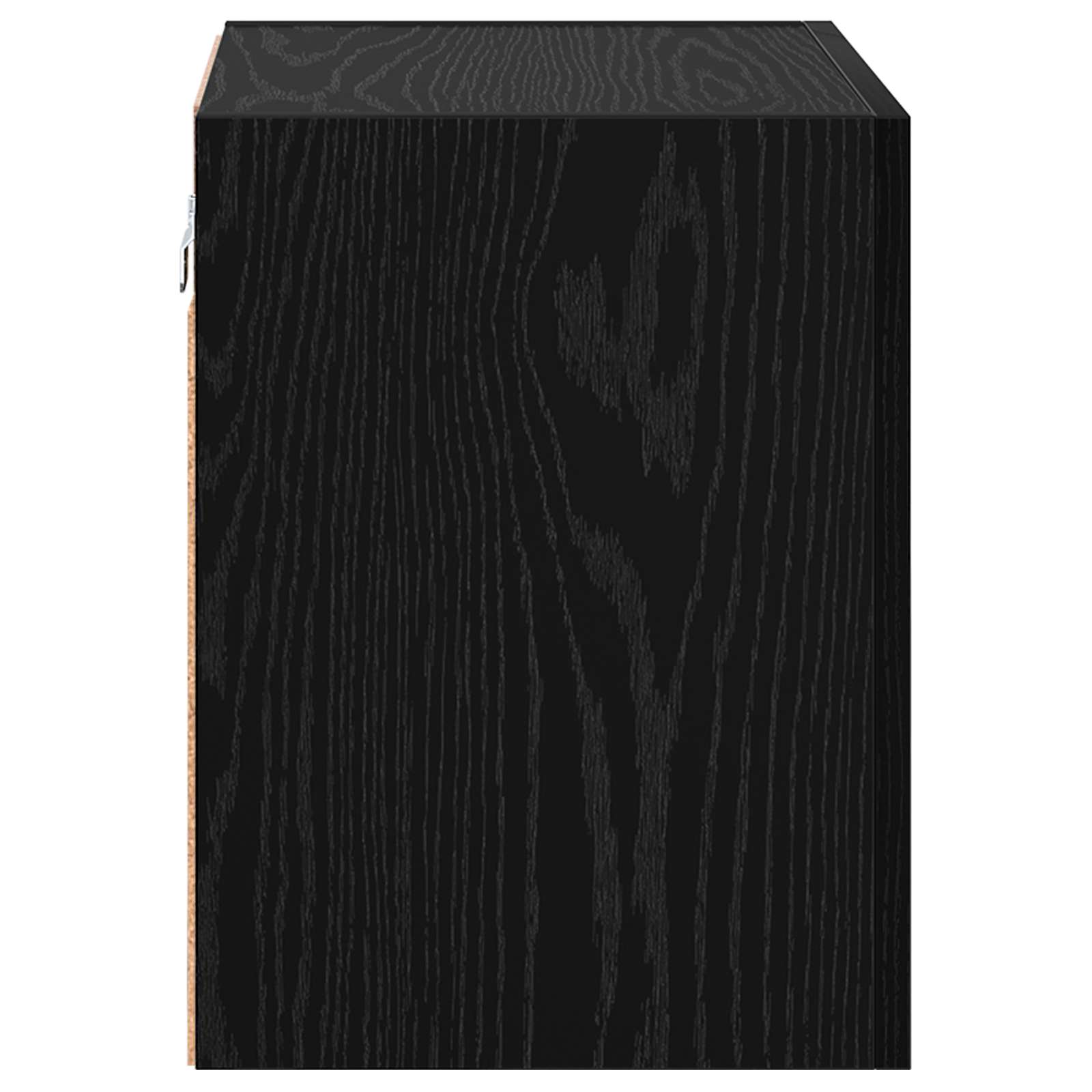 vidaXL Szafki RTV Montowane na ścianie 2 pcs Czarny Dąb 40,5x30x40cm