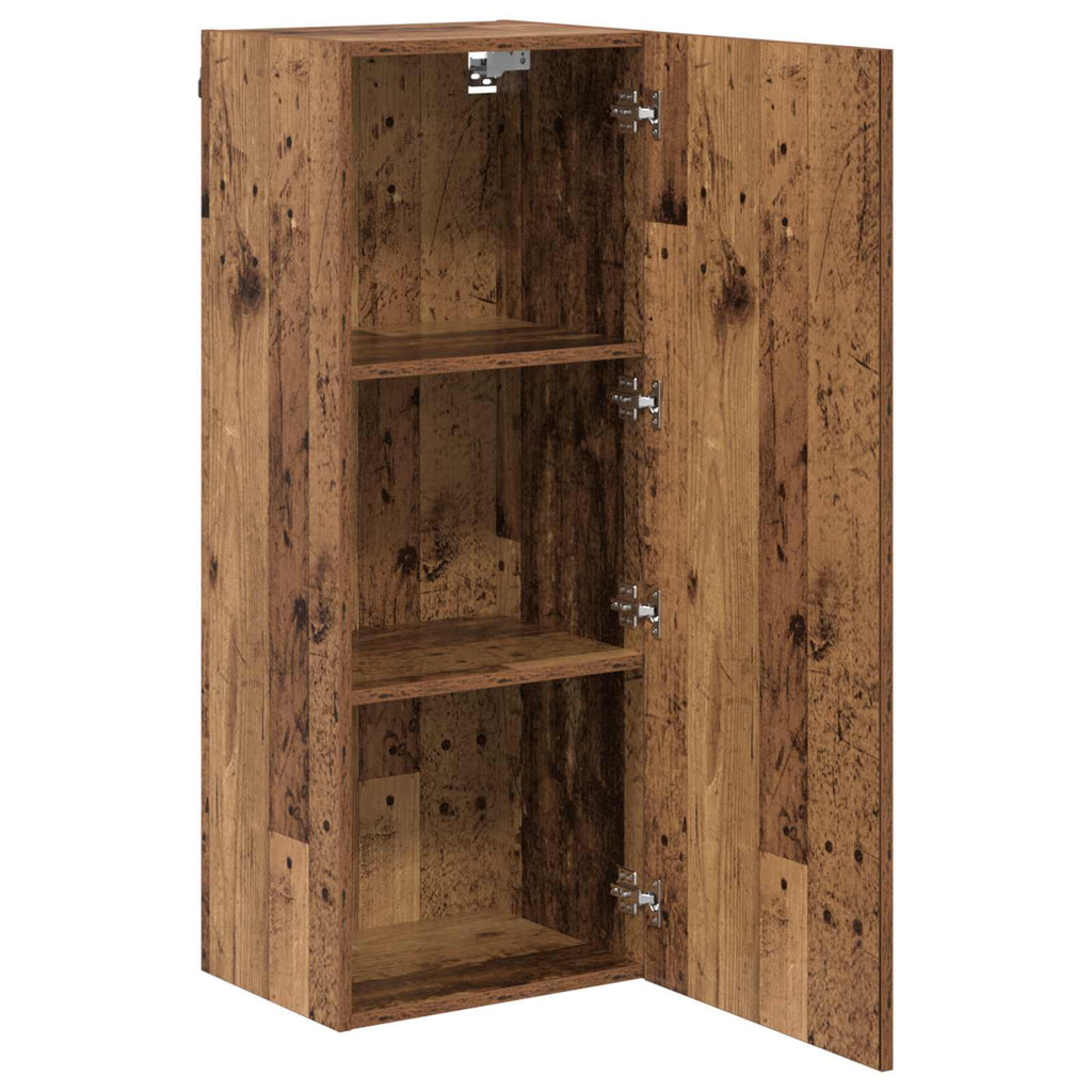 vidaXL Szafka pod telewizor Stare drewno 40,5 x 30 x 102 cm