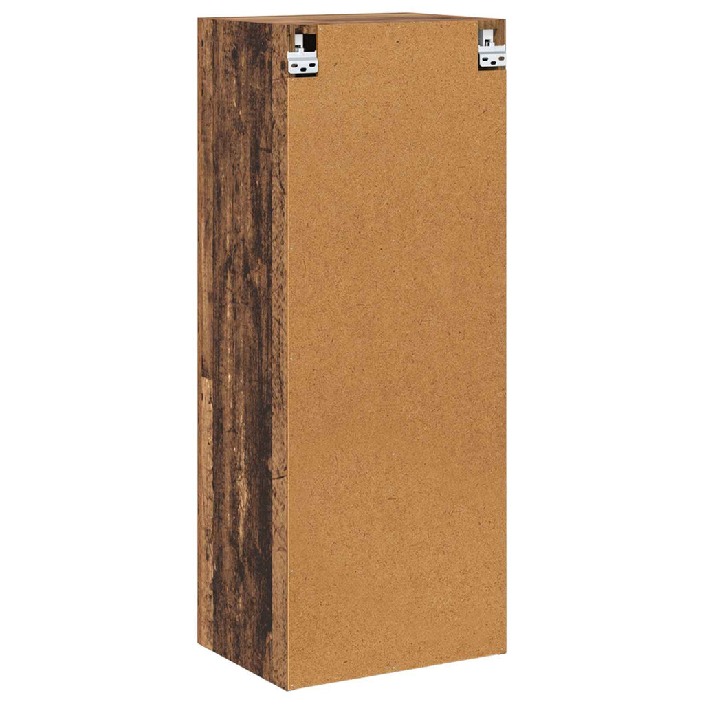 vidaXL Szafka pod telewizor Stare drewno 40,5 x 30 x 102 cm