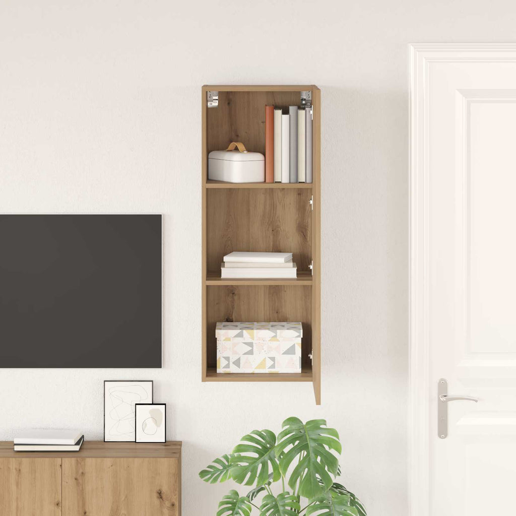 vidaXL Szafka pod telewizor Dąb rzemieślniczy 40,5 x 30 x 102 cm