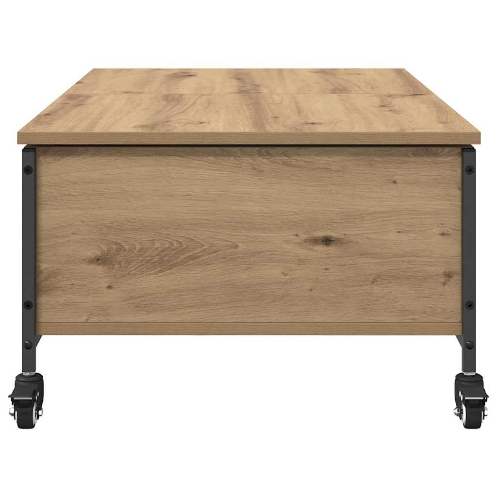 vidaXL Stolik kawowy Dąb rzemieślniczy 91 x 55 x 32 cm
