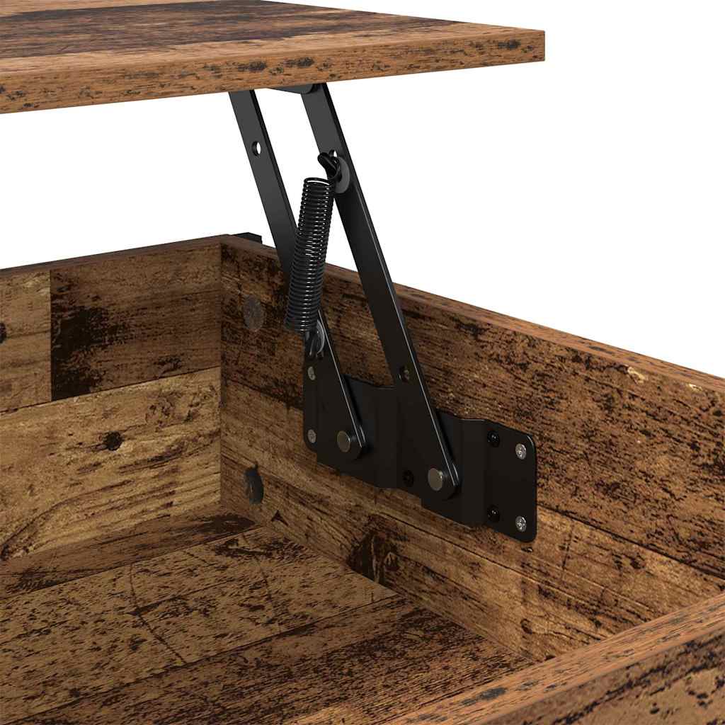 vidaXL Stolik kawowy Stare drewno 100 x 55 x 48.5 cm