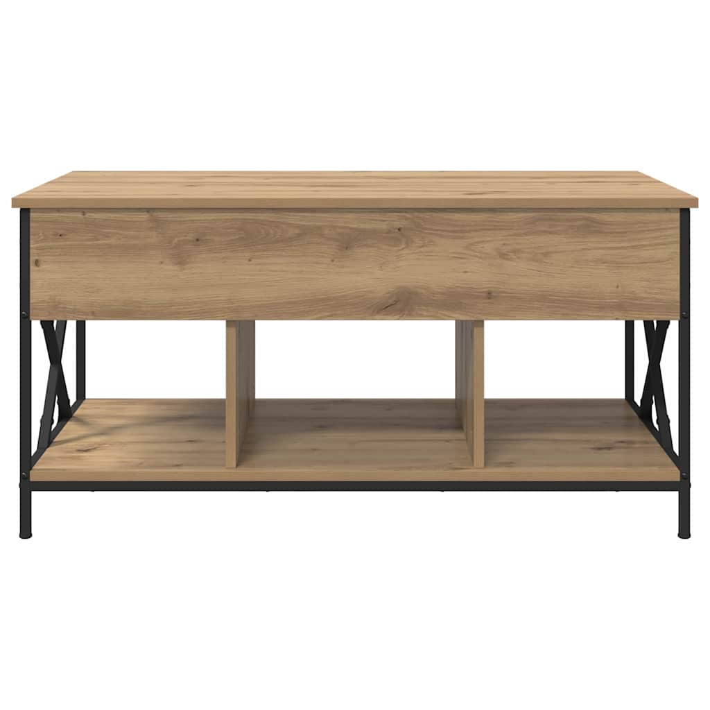 vidaXL Stolik kawowy Dąb rzemieślniczy 100 x 55 x 48.5 cm
