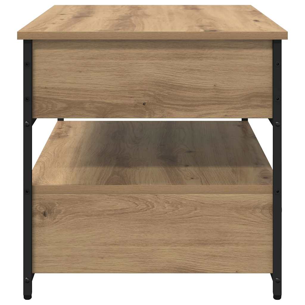 vidaXL Stolik kawowy z szufladą Dąb rzemieślniczy 70 x 50 x 54.5 cm