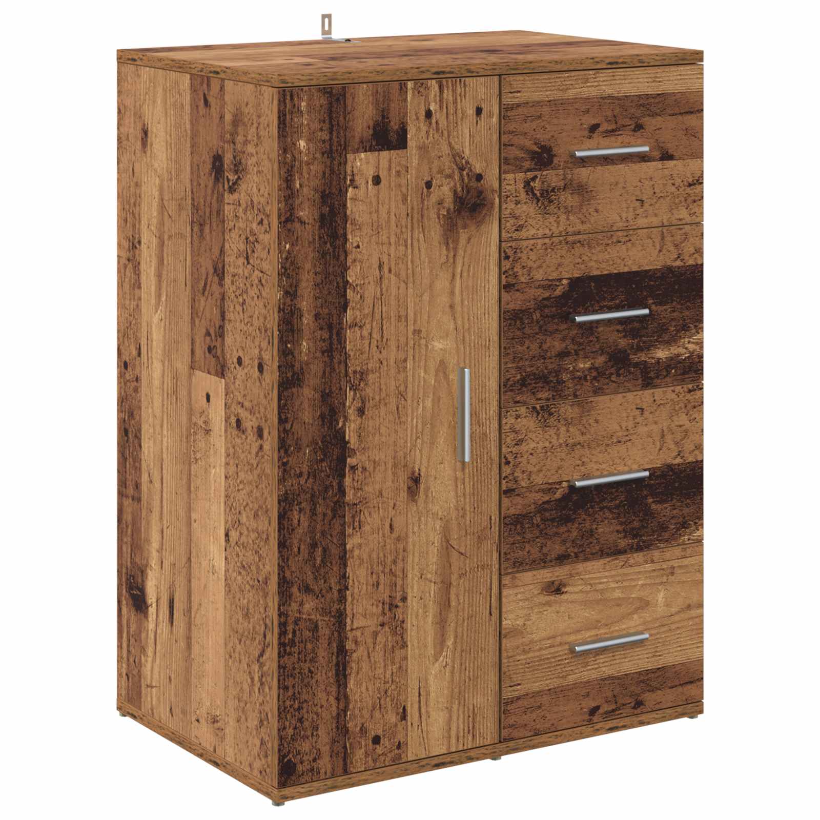 vidaXL Bufet Stare drewno 59 x 39 x 80 cm Materiał drewnopochodny