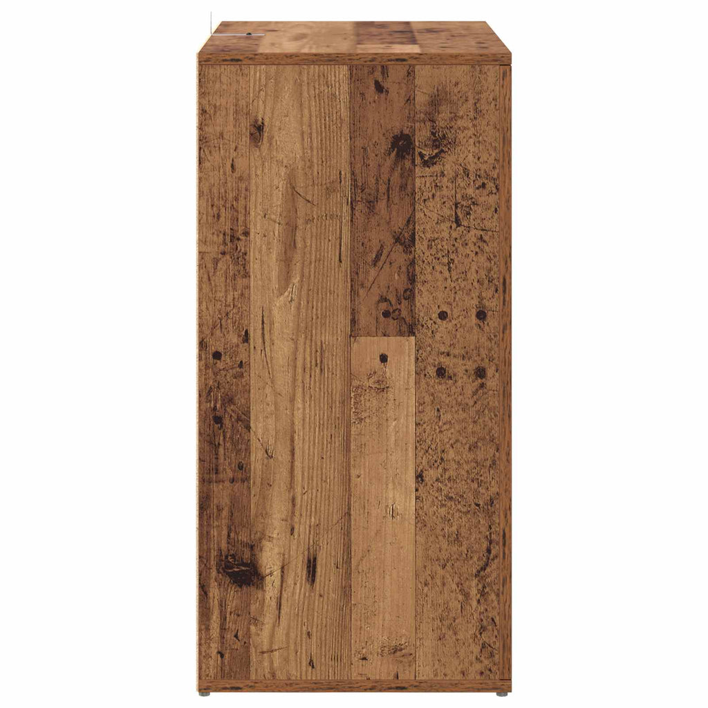 vidaXL Bufet Stare drewno 59 x 39 x 80 cm Materiał drewnopochodny