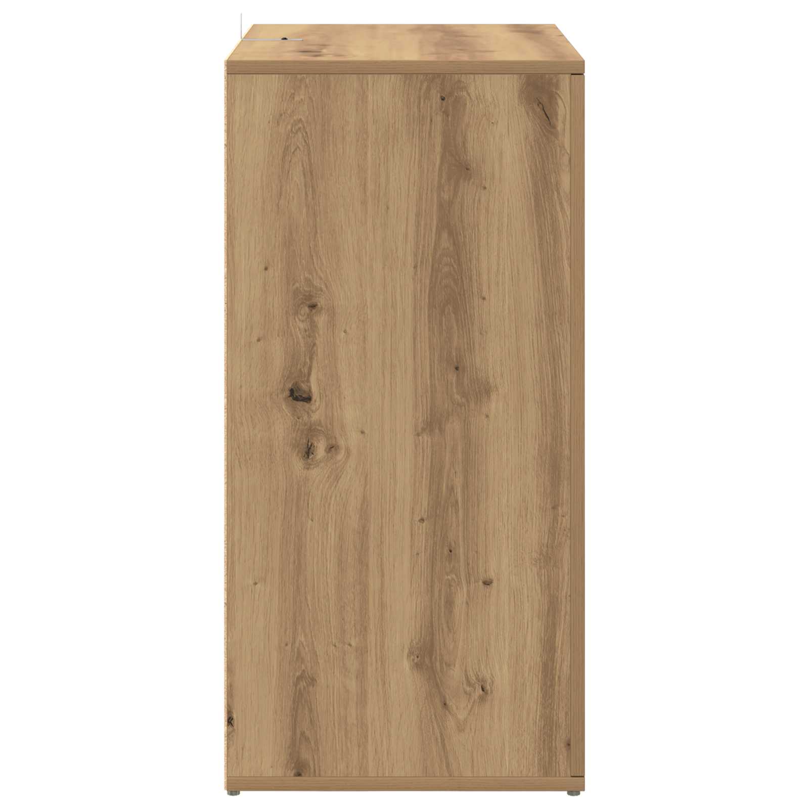 vidaXL Bufet Dąb rzemieślniczy 59 x 39 x 80 cm Materiał drewnopochodny