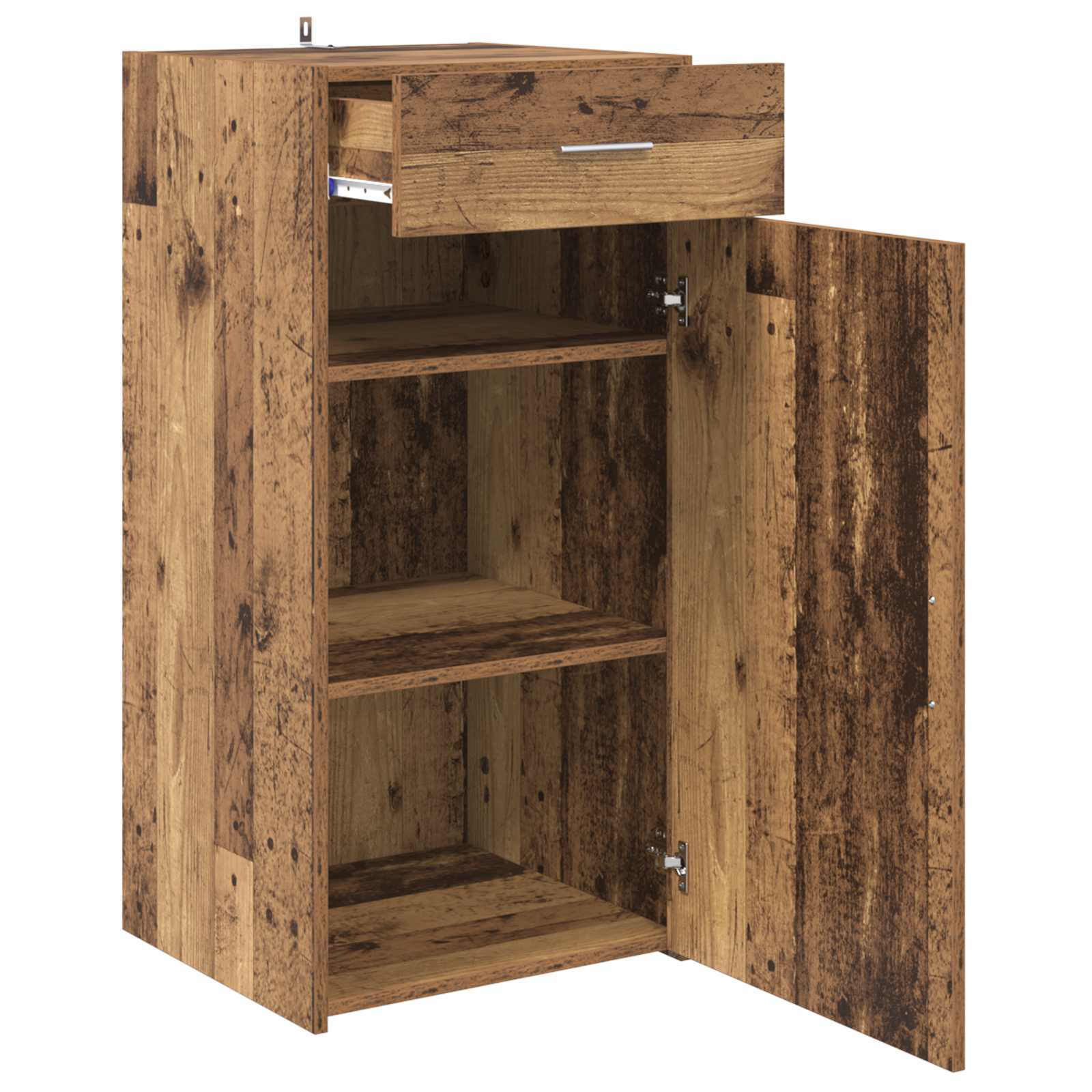 vidaXL Bufet Stare drewno 45 x 42,5 x 93 cm Materiał drewnopochodny