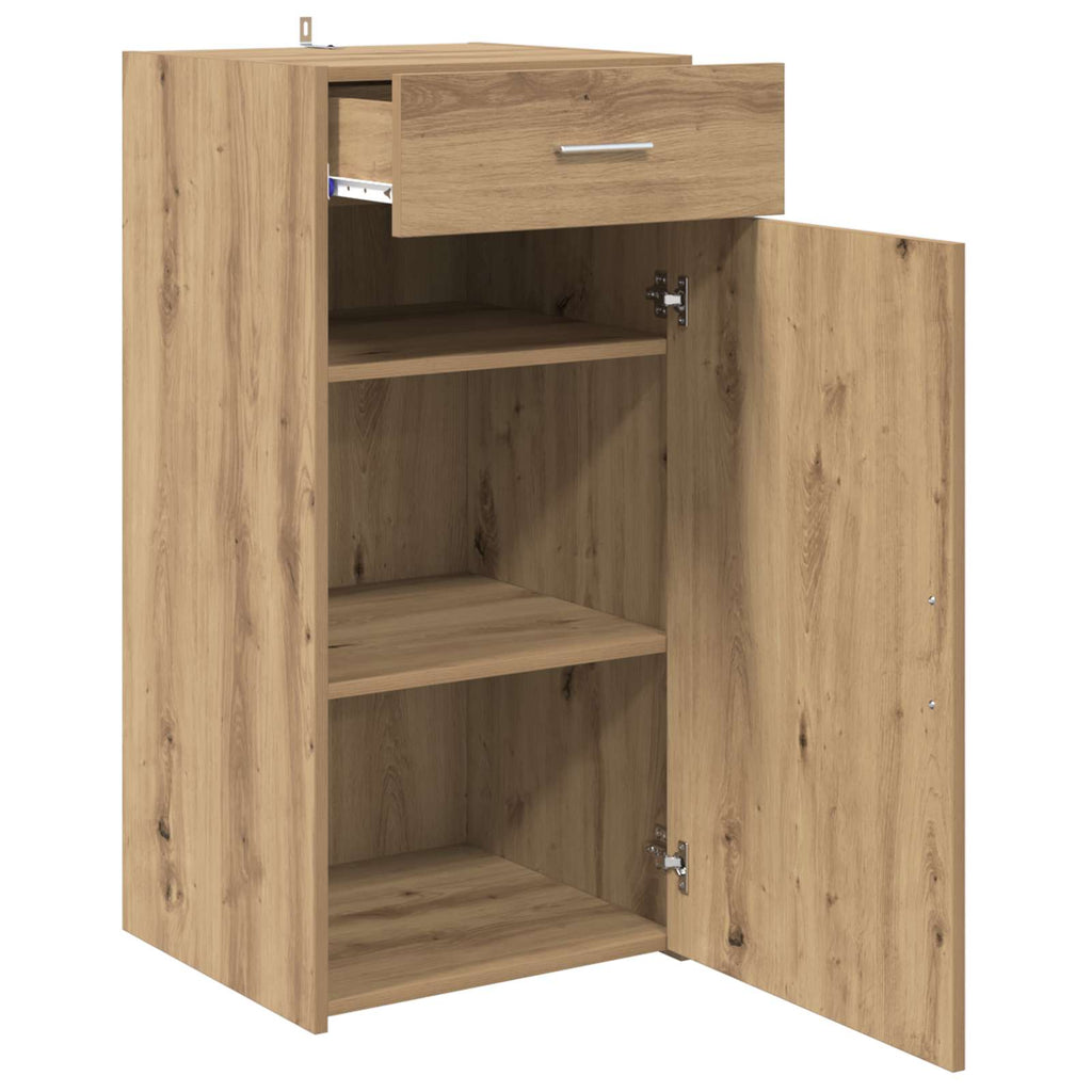 vidaXL Bufet dąb artisan 45 x 42,5 x 93 cm Materiał drewnopochodny
