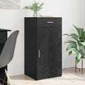 vidaXL Bufet Czarny dąb 45 x 42,5 x 93 cm Materiał drewnopochodny