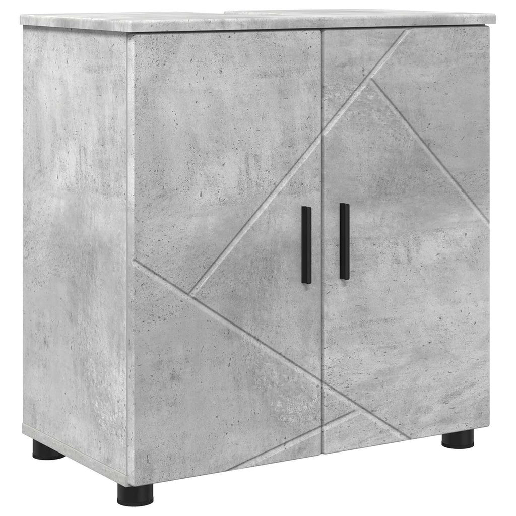 vidaXL Szafka Łazienkowa Betonowy szary 61 x 35 x 64 cm