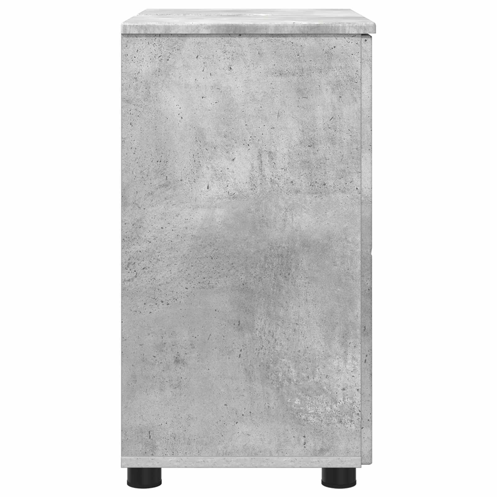 vidaXL Szafka Łazienkowa Betonowy szary 61 x 35 x 64 cm