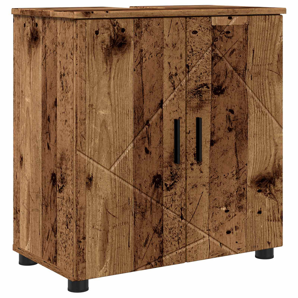 vidaXL Szafka Łazienkowa Stare drewno 61 x 35 x 64 cm