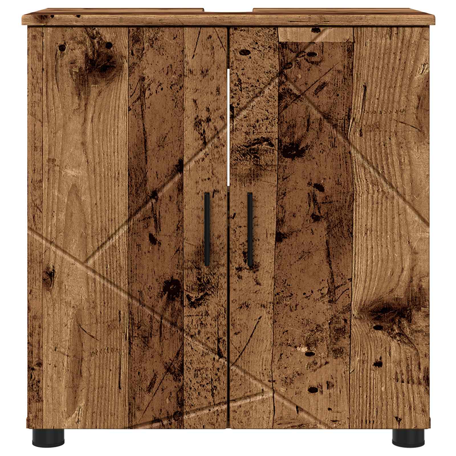 vidaXL Szafka Łazienkowa Stare drewno 61 x 35 x 64 cm