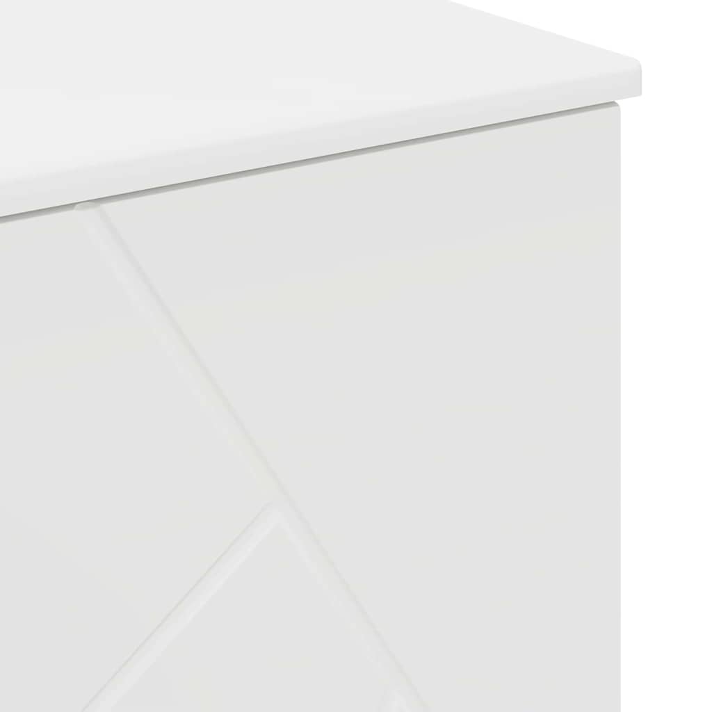 vidaXL Szafka Łazienkowa z szufladą z drzwiami Biały 76,5 x 35 x 64 cm