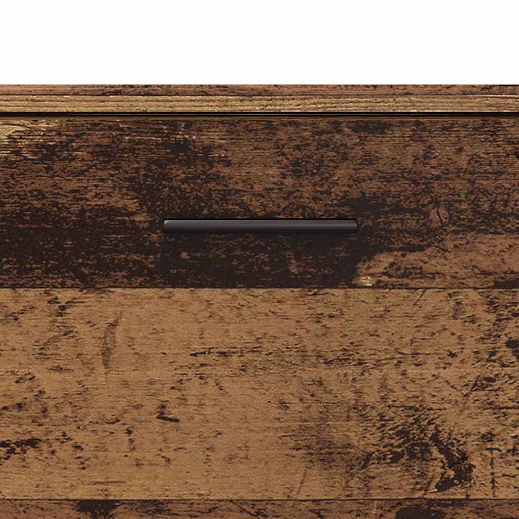 vidaXL Szafka Łazienkowa z szufladą Stare drewno 76,5 x 35 x 64 cm