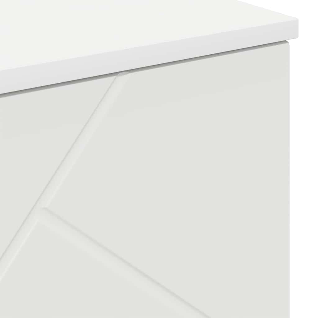 vidaXL Szafka Łazienkowa z przechowywaniem Biały 60 x 35 x 80 cm