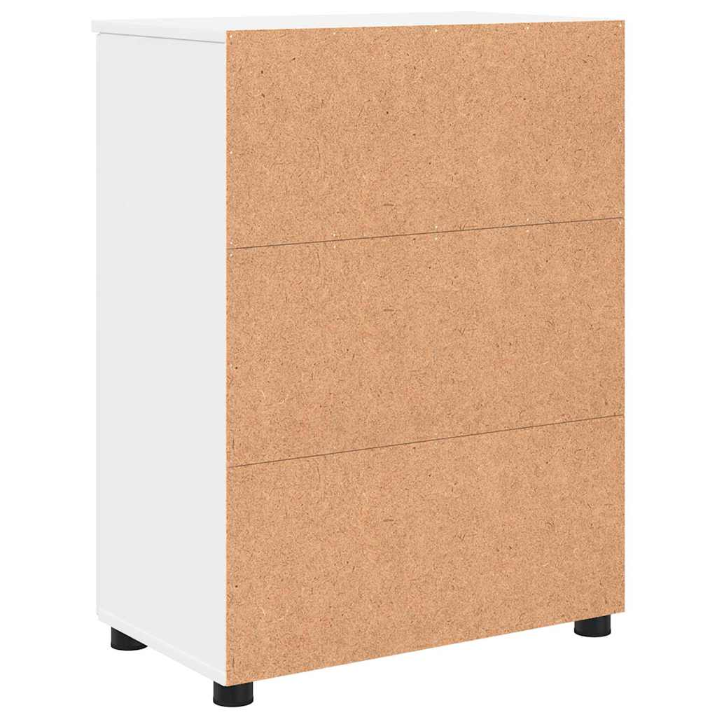 vidaXL Szafka Łazienkowa z przechowywaniem Biały 60 x 35 x 80 cm