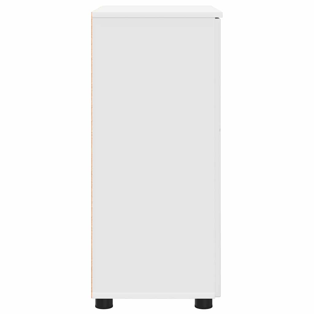vidaXL Szafka Łazienkowa z przechowywaniem Biały 60 x 35 x 80 cm