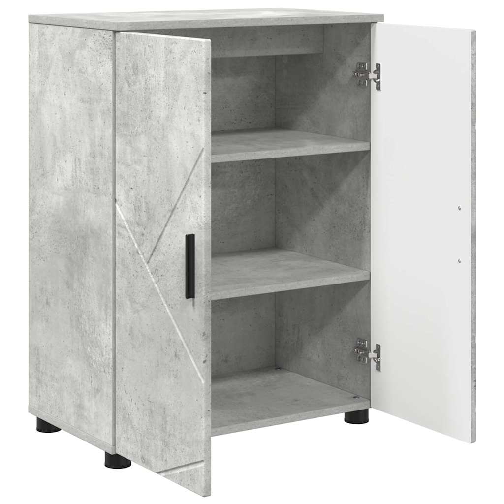 vidaXL Szafka Łazienkowa Betonowy szary 60 x 35 x 80 cm