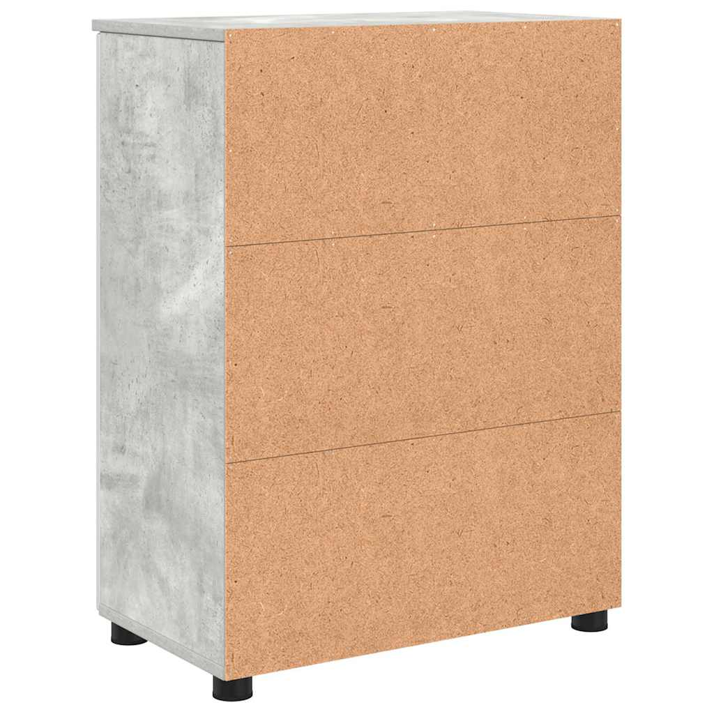 vidaXL Szafka Łazienkowa Betonowy szary 60 x 35 x 80 cm