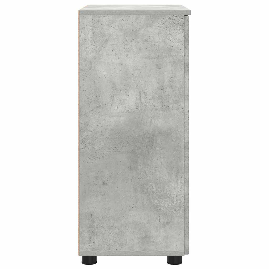 vidaXL Szafka Łazienkowa Betonowy szary 60 x 35 x 80 cm