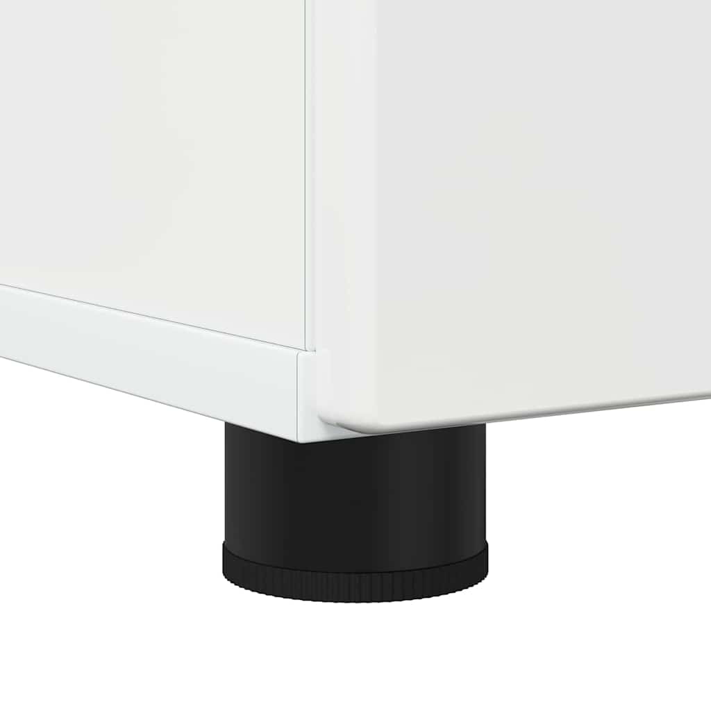 vidaXL Szafka Łazienkowa Wysoki połysk biały 60 x 35 x 80 cm