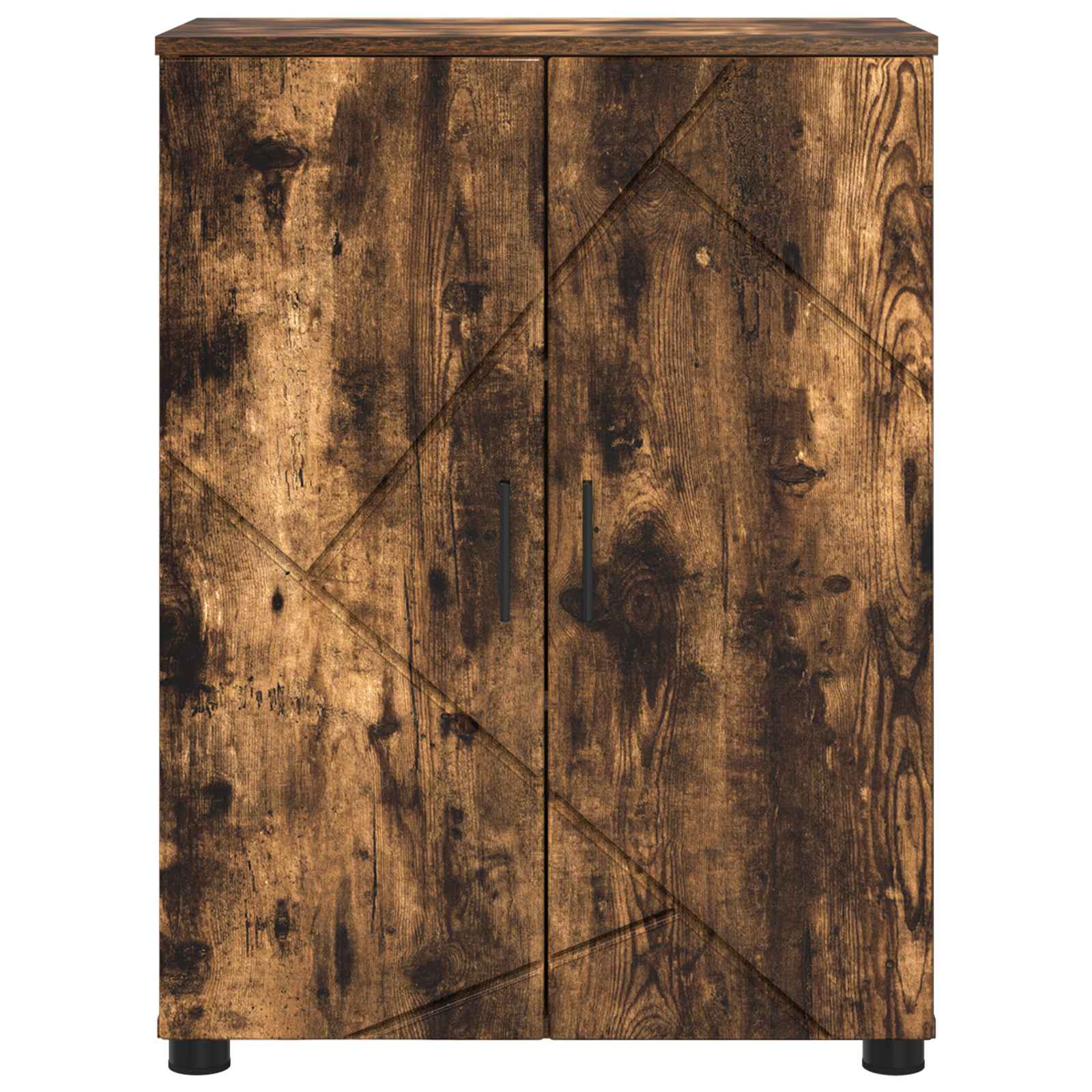 vidaXL Szafka Łazienkowa Dąb wędzony 60 x 35 x 80 cm