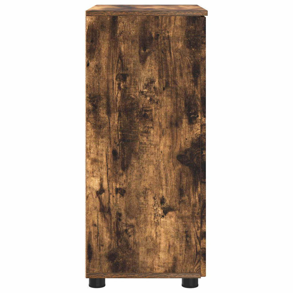 vidaXL Szafka Łazienkowa Dąb wędzony 60 x 35 x 80 cm