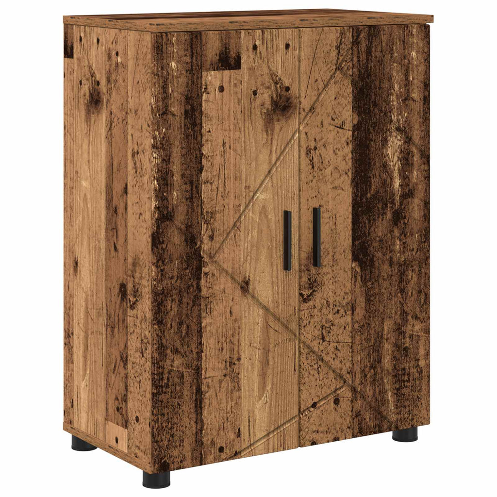 vidaXL Szafka Łazienkowa Stare drewno 60 x 35 x 80 cm